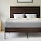 Flash Furniture DK Brown Full Wooden Platform Bed with Headboard MG-09004FB-F-DKBRN-GG - alternate 3